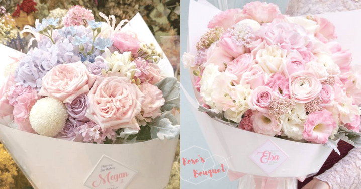無可取代的玫瑰！超浪漫夢幻「唯美粉色系」玫瑰花束，男友求婚送這個好嗎？