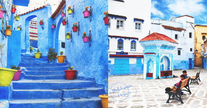 走進粉藍的國度！摩洛哥超夢幻「藍色小鎮」Chefchaouen，像畫一樣讓你忘卻煩惱！