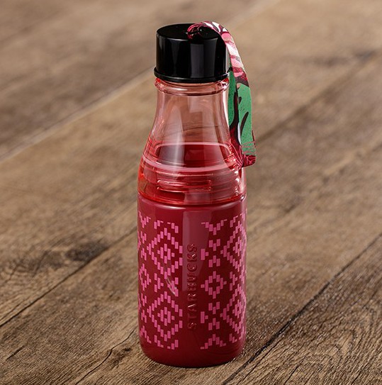 Starbucks-coffee-cup-2017-summer_0005_Starbucks_Pink-Weave-Water-Bottle