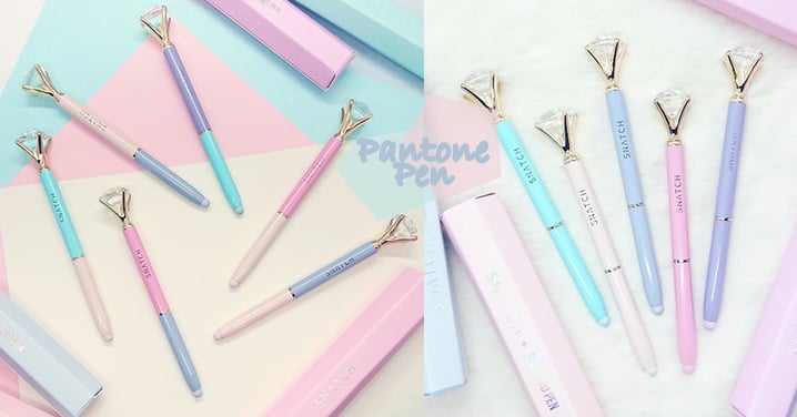 少女專屬的原子筆！超粉嫩糖果色系兩用筆，筆款還可以自行交換配上自己喜歡的色調啊！