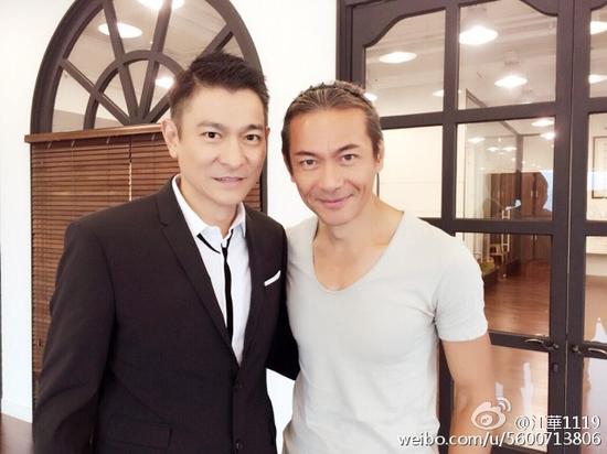 劉德華、江華撞樣明星