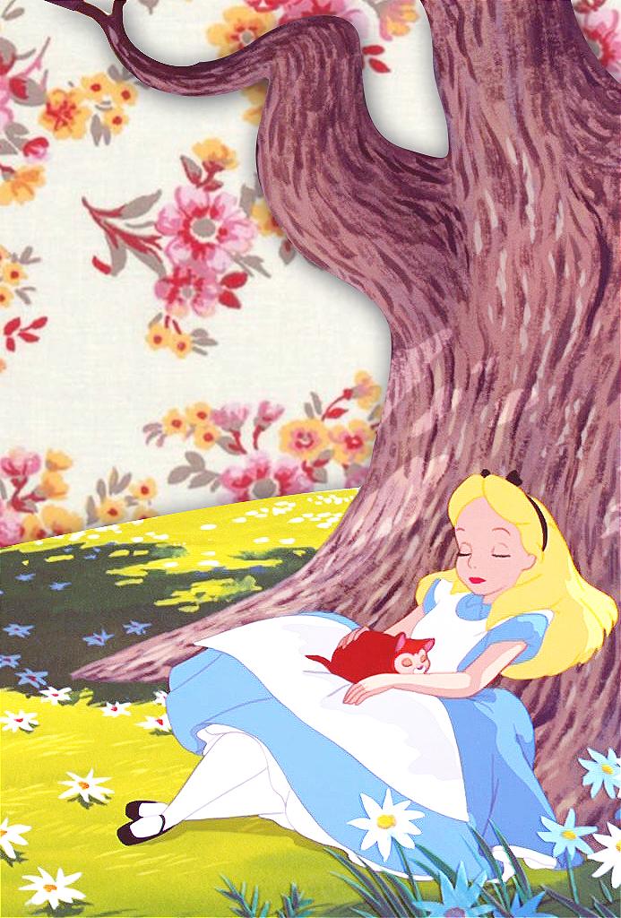 Alice迷必收 款水彩風愛麗絲wallpaper 一起躲進愛麗絲的夢遊仙境 Girlstyle 女生日常
