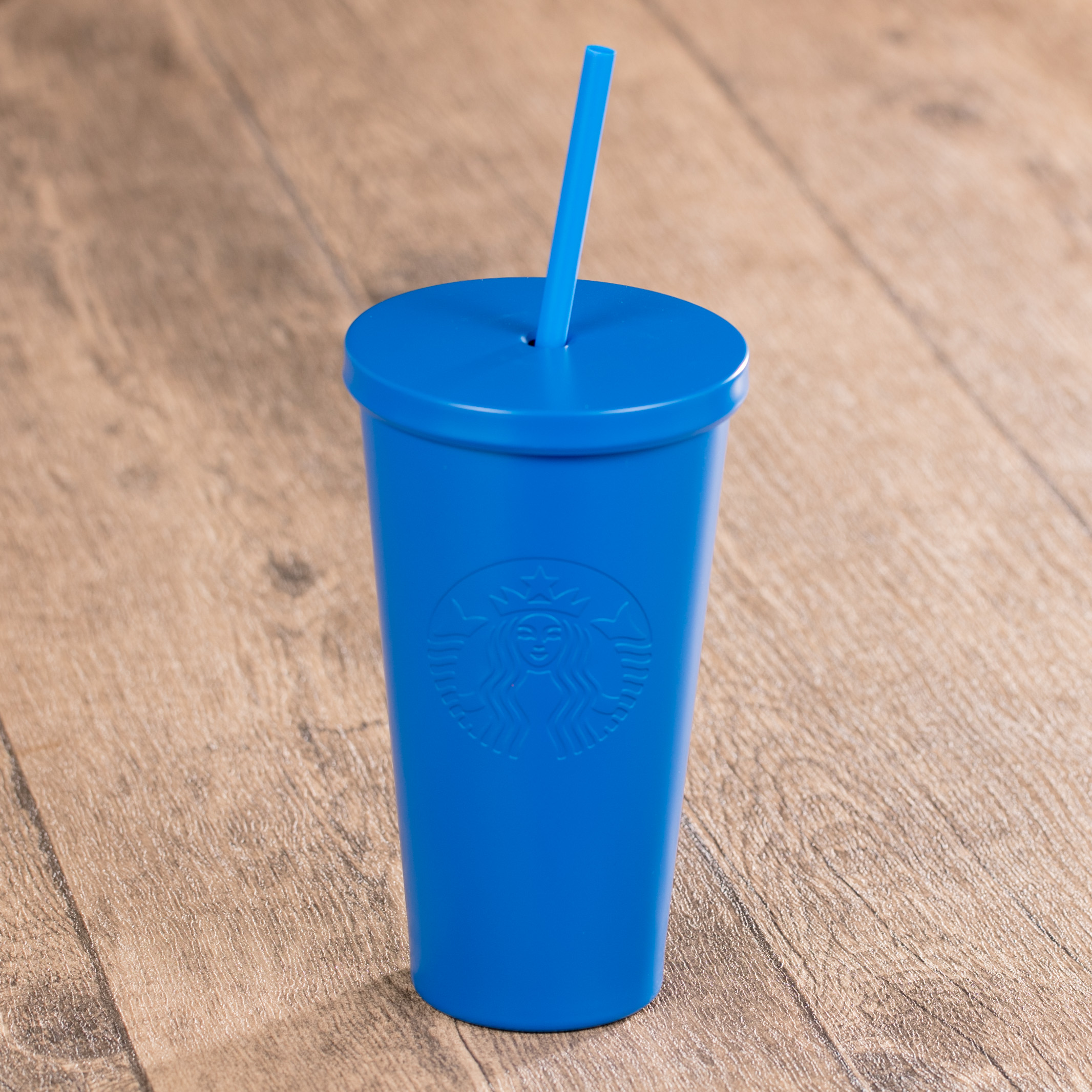 Starbucks_Blue Stainless Steel Cold Cup