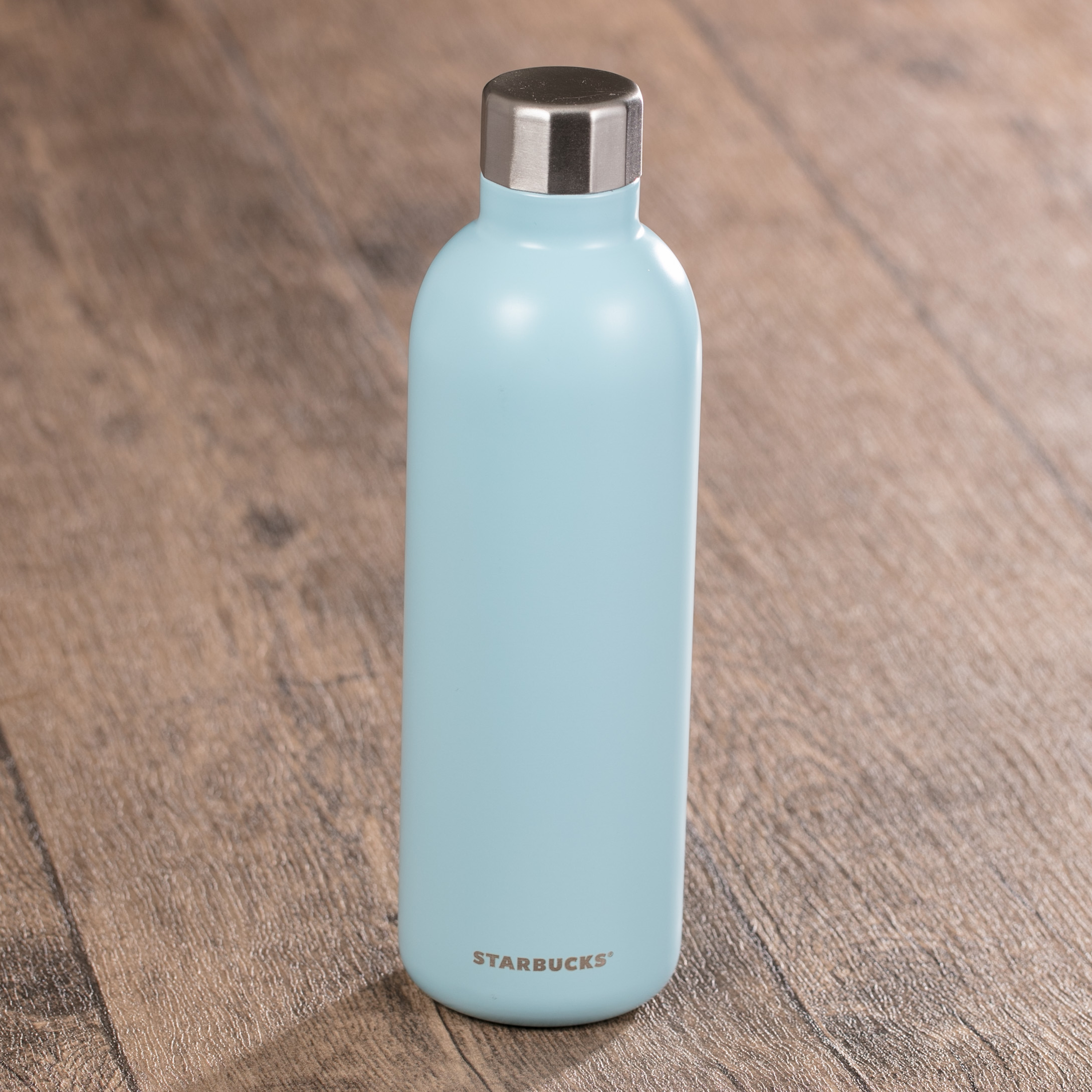 Starbucks_Light Blue Stainless Steel Water Bottle