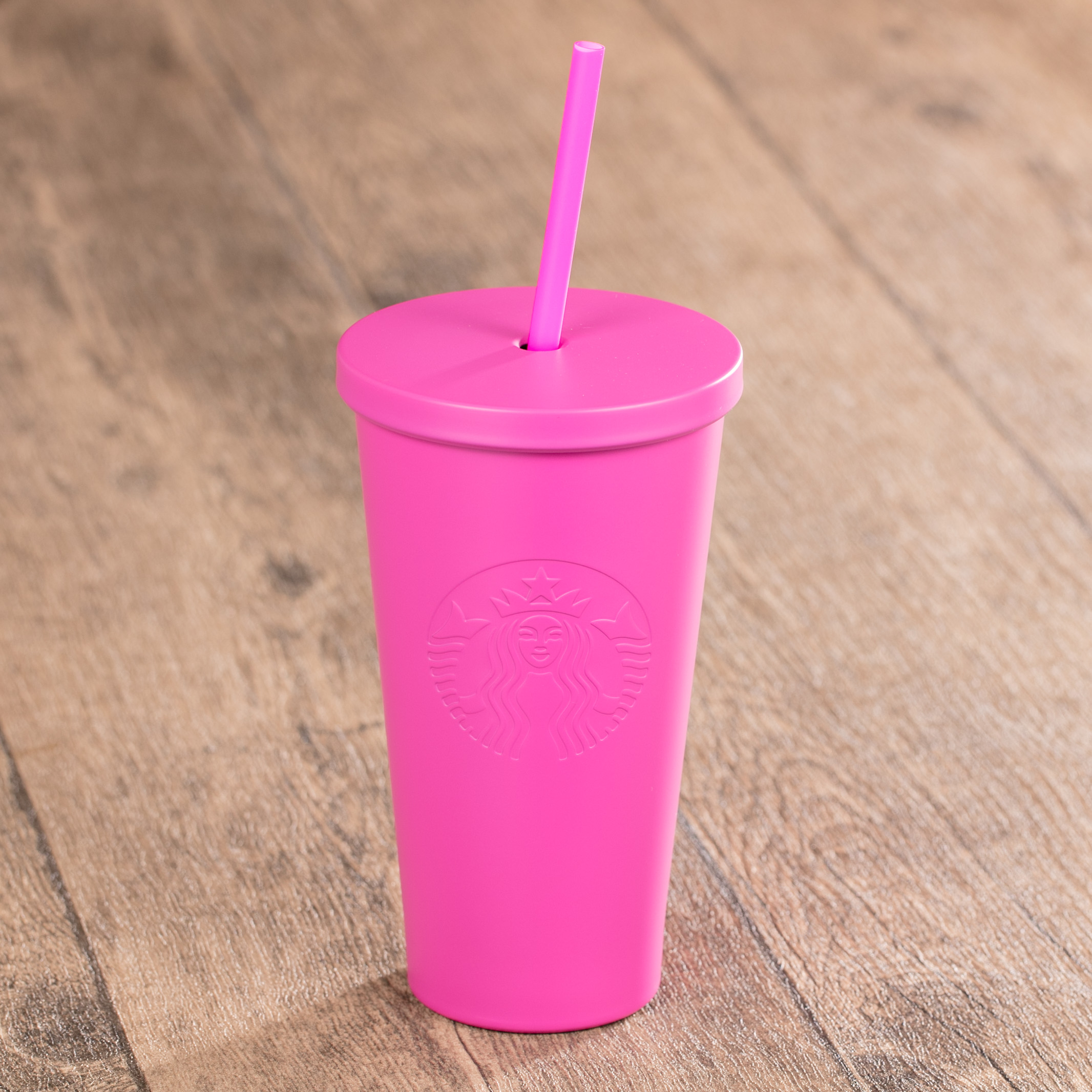 Starbucks_Pink Stainless Steel Cold Cup