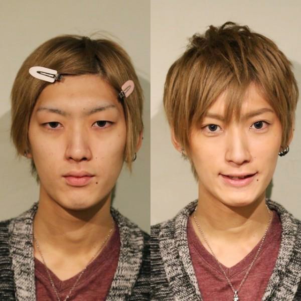 化妝, 日本, 男生