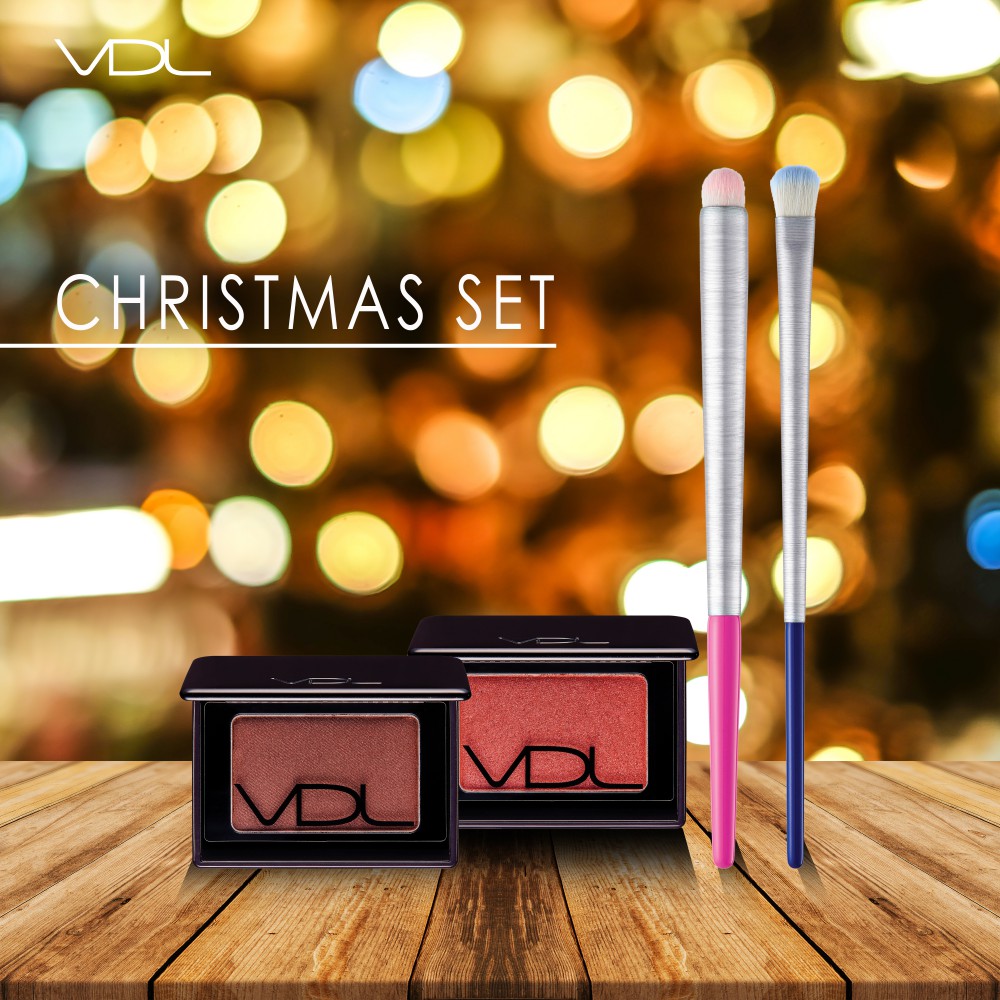Glamour Christmas Eyes Makeup Set_mood