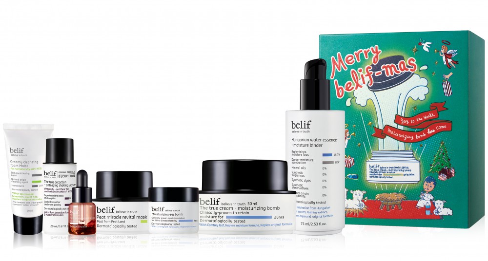 belif x Christmas_Christmas Moisturizing Set