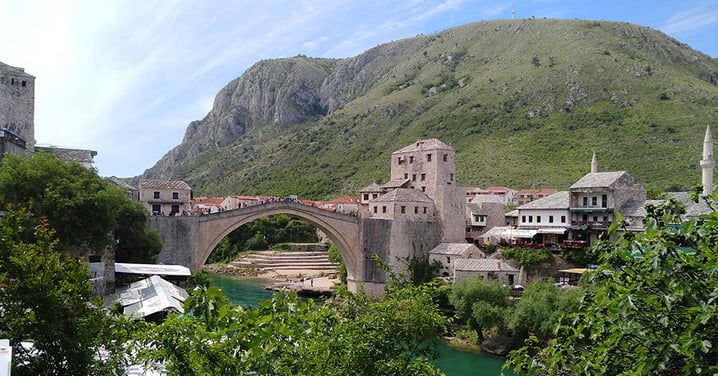 【細味戰火後的「內雷特瓦河之城」莫斯塔爾Mostar】