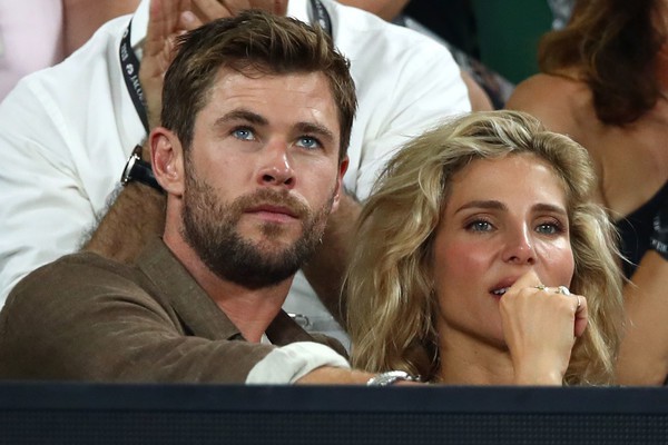 Elsa+Pataky+2018+Australian+Open+Day+14+wRwSXXPL56el