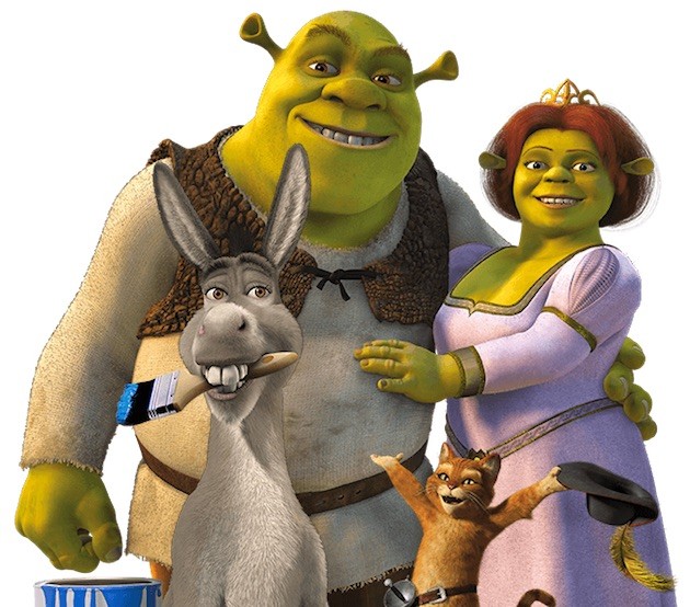 Shrek-and-group
