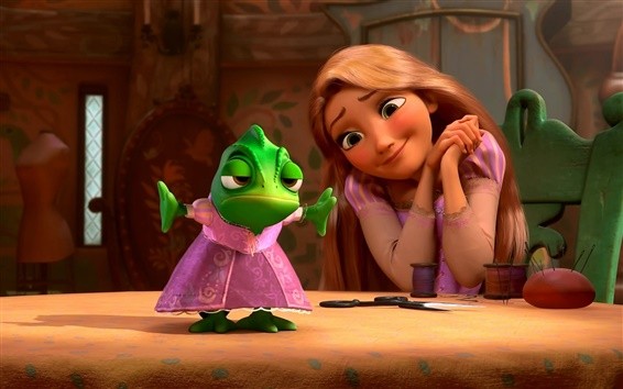 Tangled-Rapunzel-with-frog_m