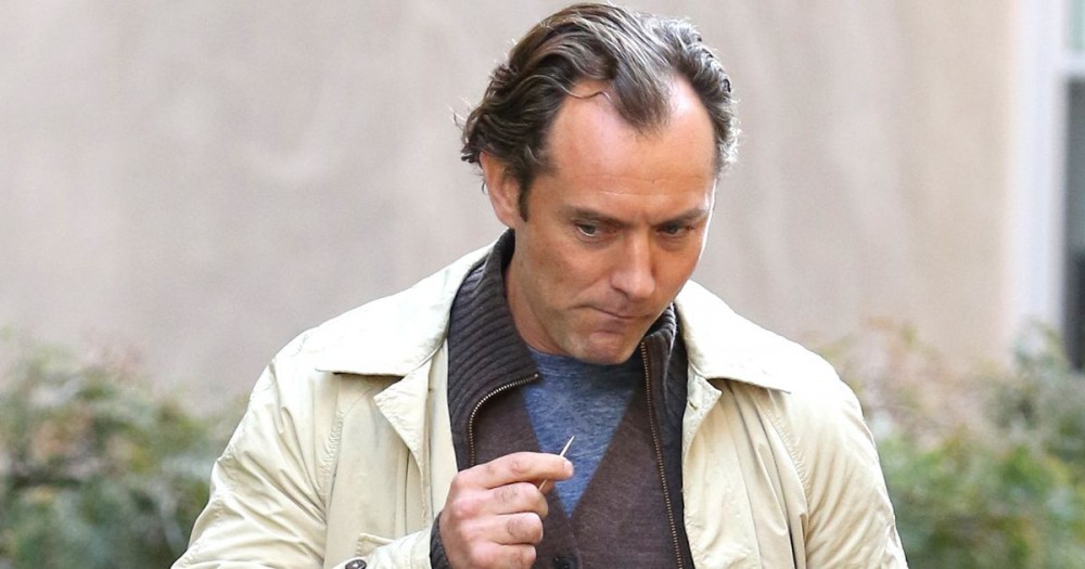 Jude-Law-Elle-Fanning-and-Rebecca-Hall-spotted-filming-in-New-York-City