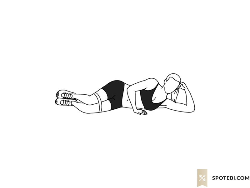 resistance-band-clamshell-exercise-illustration-spotebi