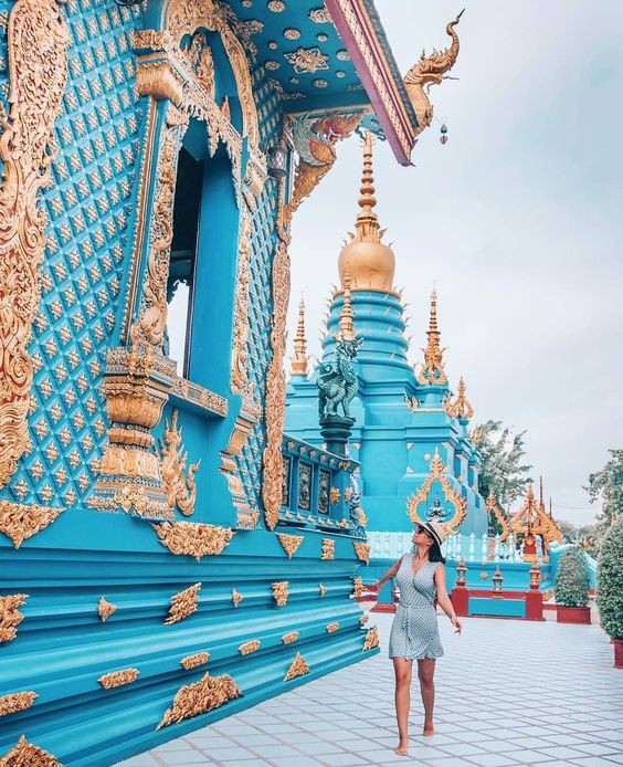 清萊藍廟「龍蘇町寺」