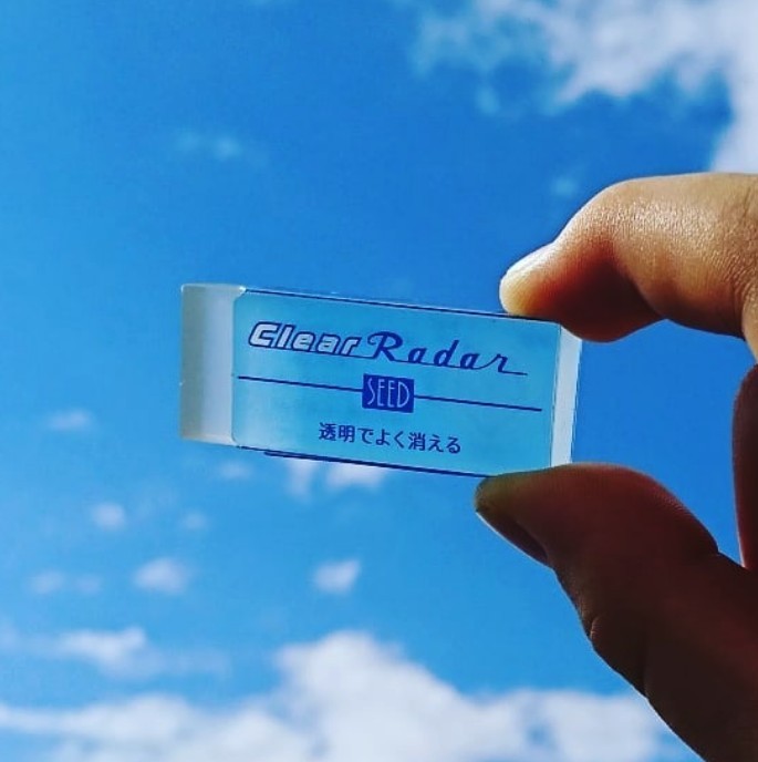 Clear Radar 透明擦膠