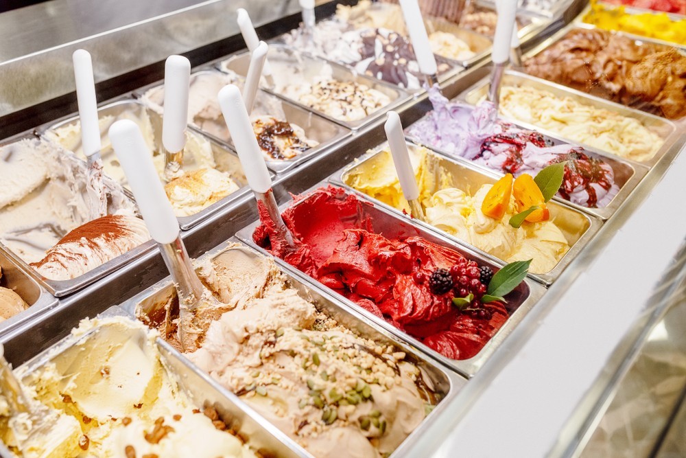Gelato脂肪含量比較低