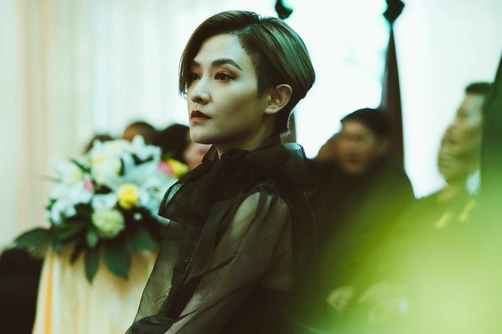 讓人期待的還有劇中脾氣火爆的黑道王柏傑,他更暗戀上大哥的女人范曉萱