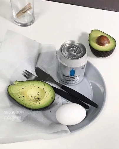 早餐先吸收含有豐富的不飽和脂肪的食物