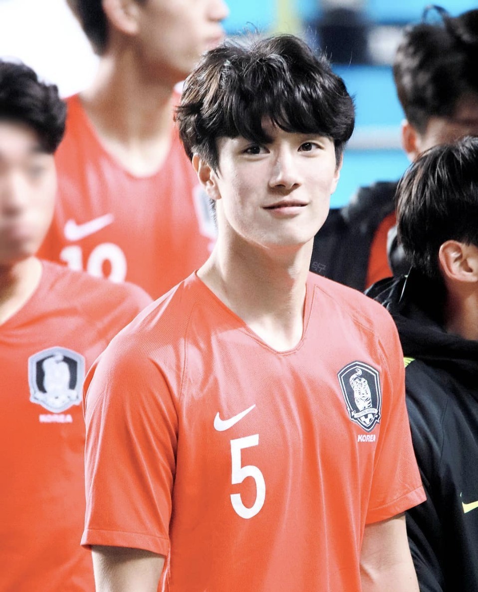 韓國足球員cha-oh-yeon球賽