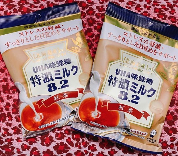 「UHA味覺糖 特濃牛奶8.2 紅茶」