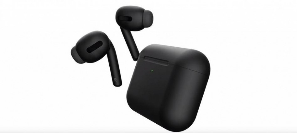 多幅概念圖也能夠看到大家期待而久的全黑「黑魂版」 AirPods