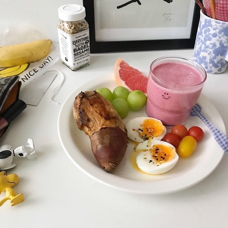 早餐:著重膳食纖維