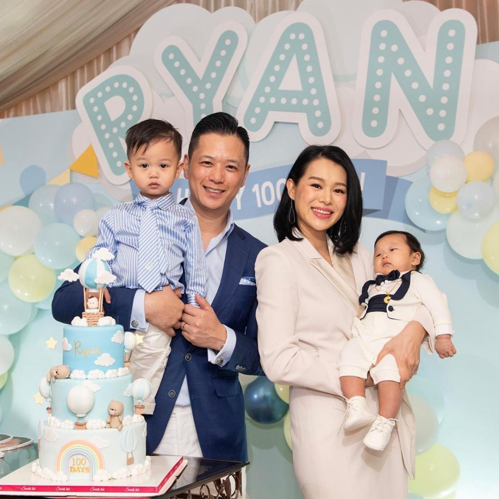 胡杏兒、李乘德仔仔