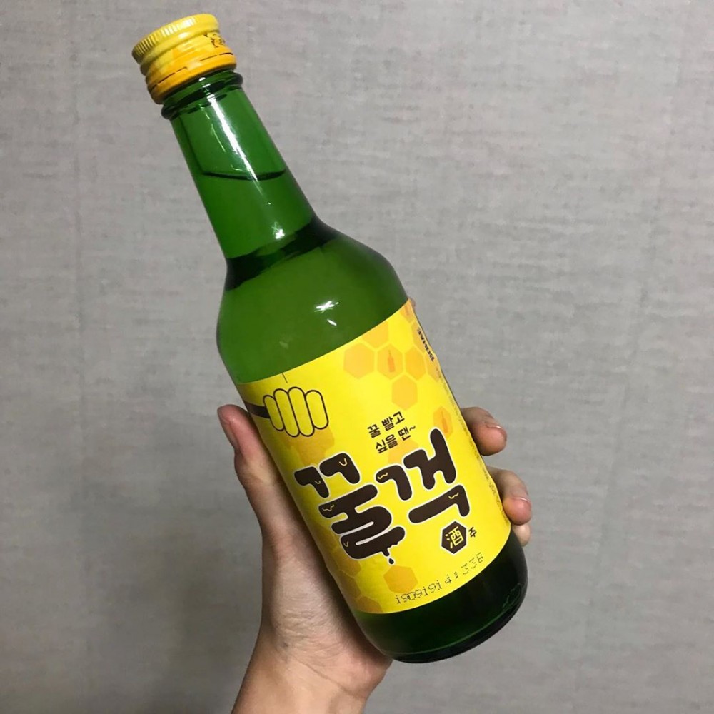韓國推出甜甜蜂蜜燒酒