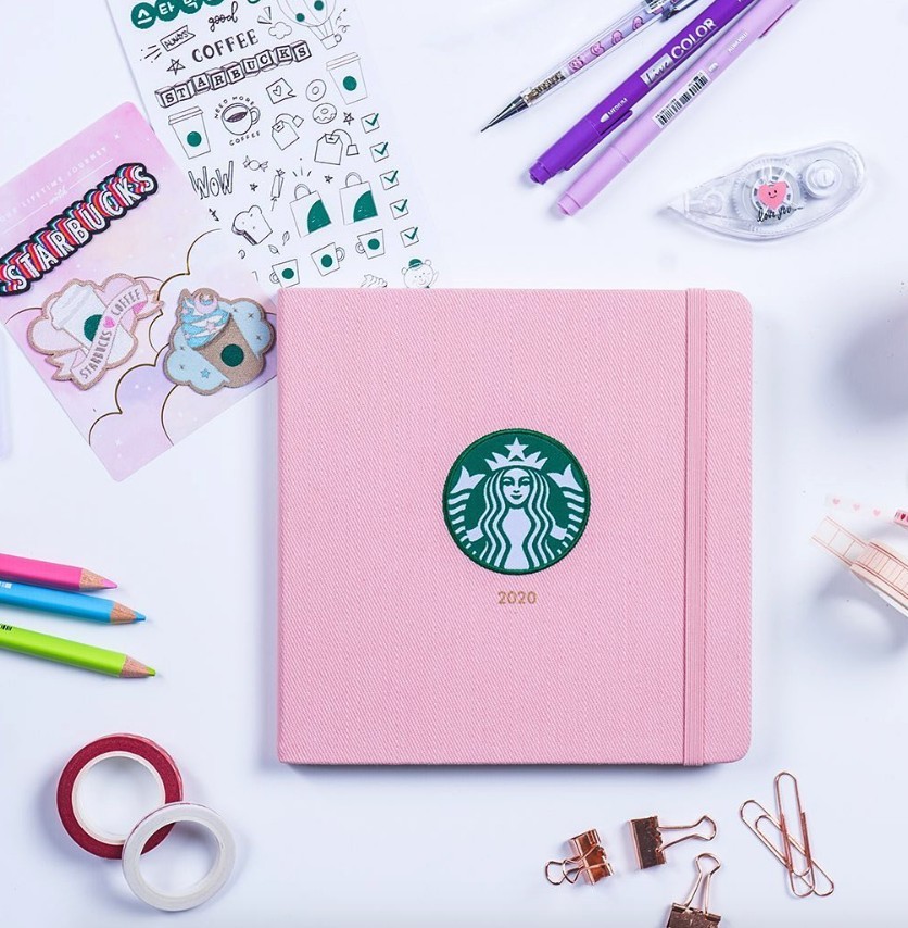 韓國Starbucks推2020年schedule book
