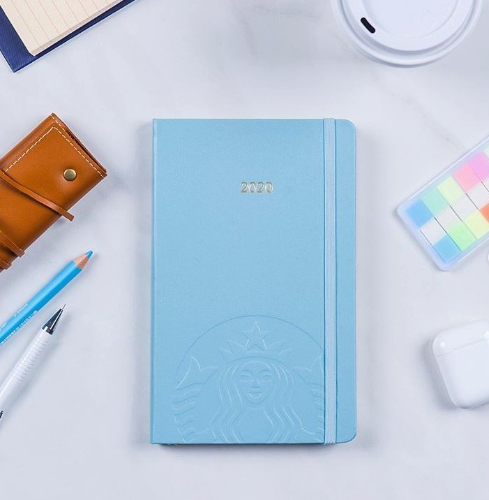 韓國Starbucks手帳2020年藍色