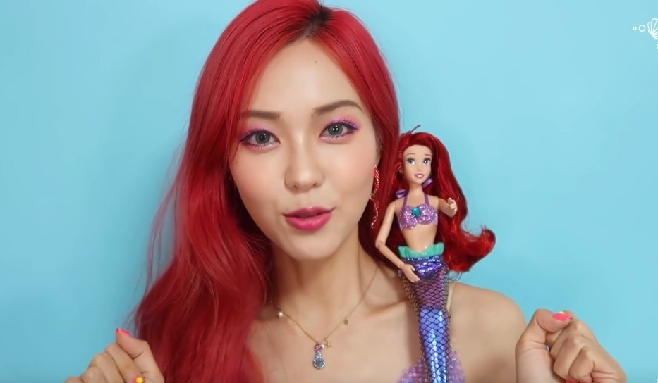 萬聖節妝美人魚