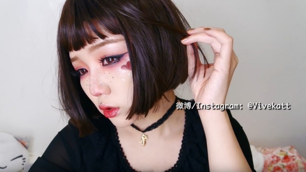 萬聖節妝小惡魔