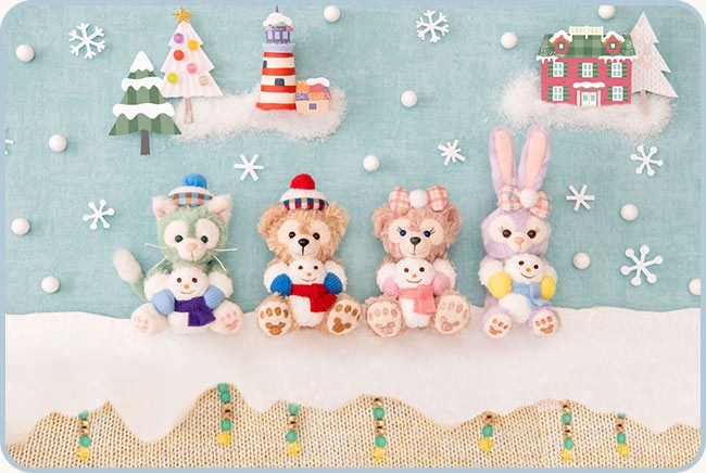 日本迪士尼推出Duffy「 Winter Holiday」新品