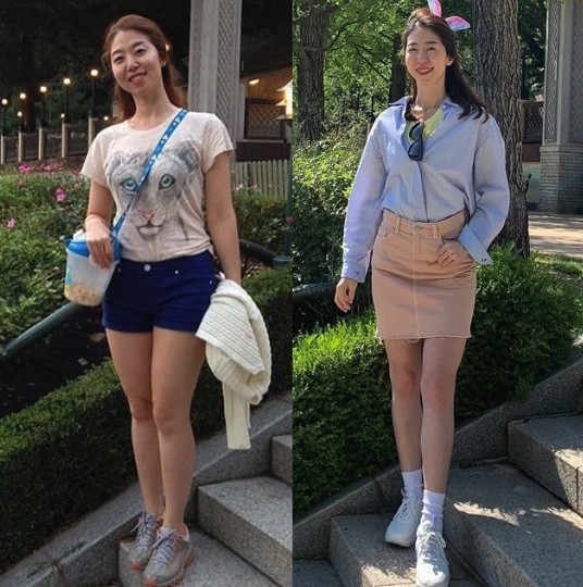 自決心減肥後,她慢慢戒掉含糖的飲料,因為飲料中的糖分是腰腹肥胖的主因,以水代替飲料就最好,