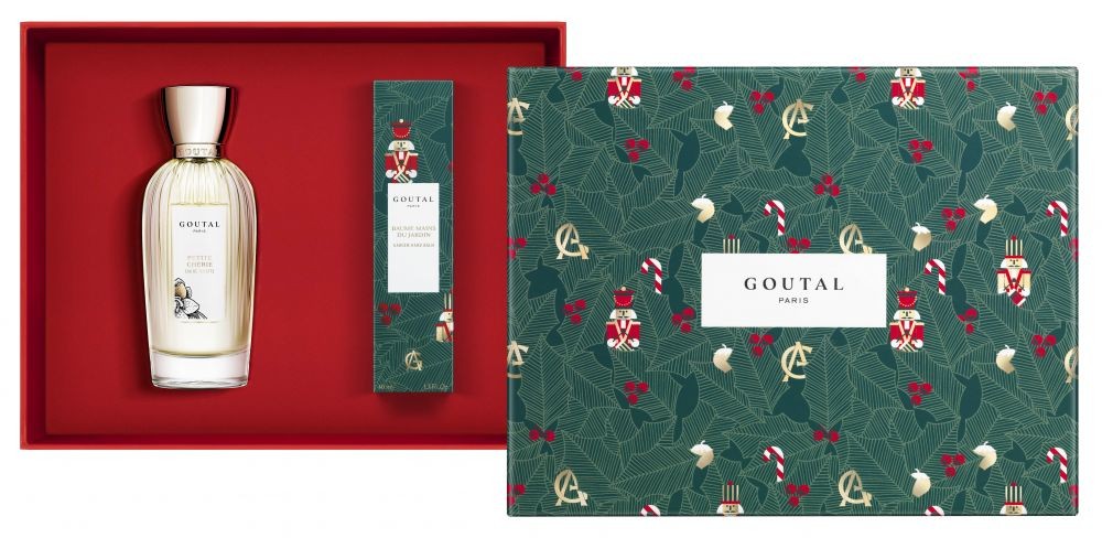 GOUTAL今年以《胡桃夾子》為主題,綠X紅色的節日限定包裝上見到滿滿胡桃夾子的身影