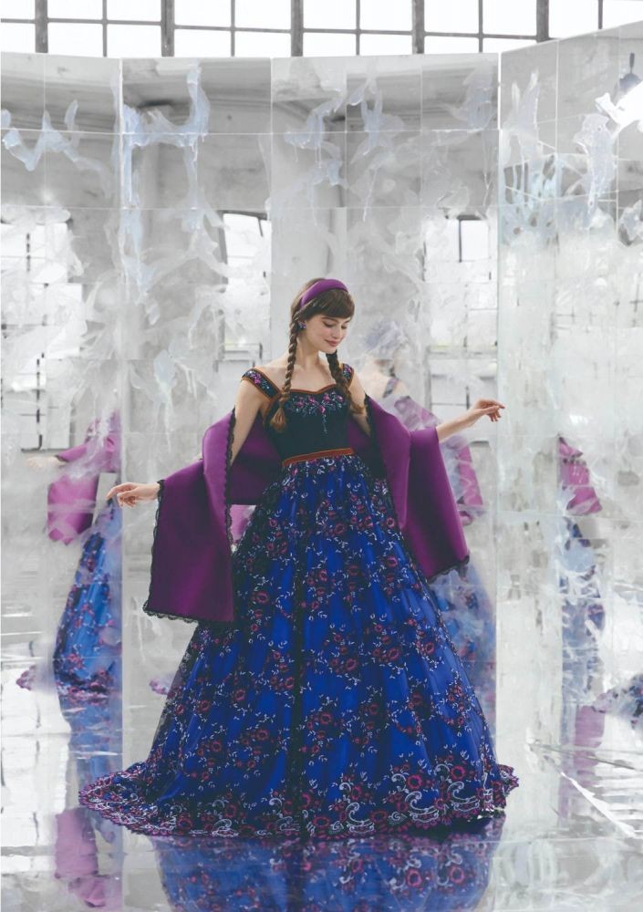 《魔雪奇緣》Anna婚紗