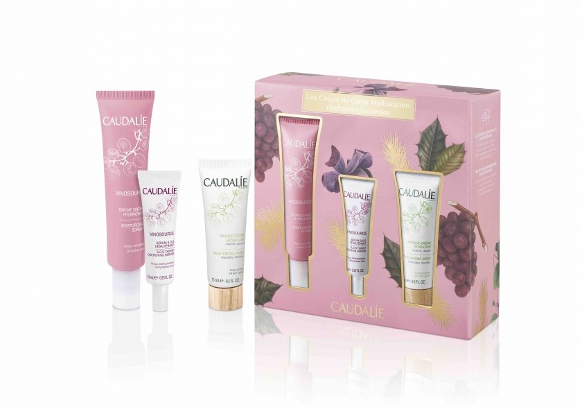這次Caudalie推出的葡萄籽保濕救星套裝