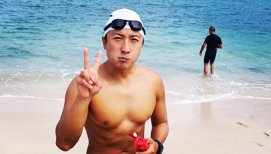 方力申超額完成環島游!