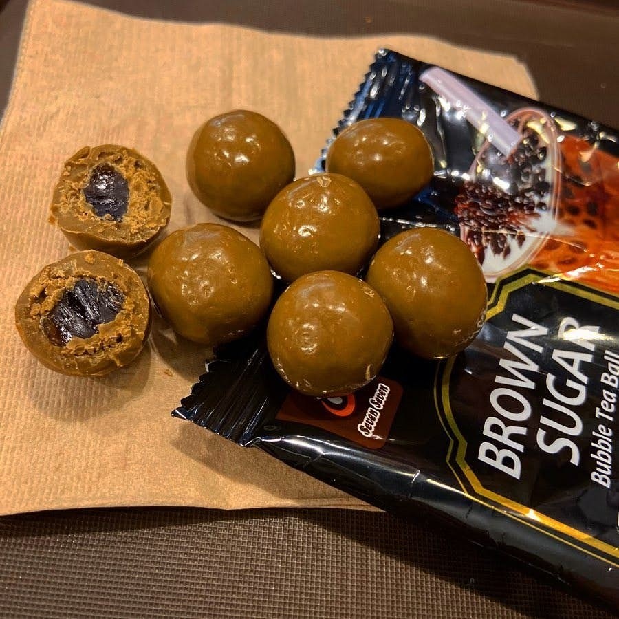 韓國CU黑糖珍珠奶茶球
