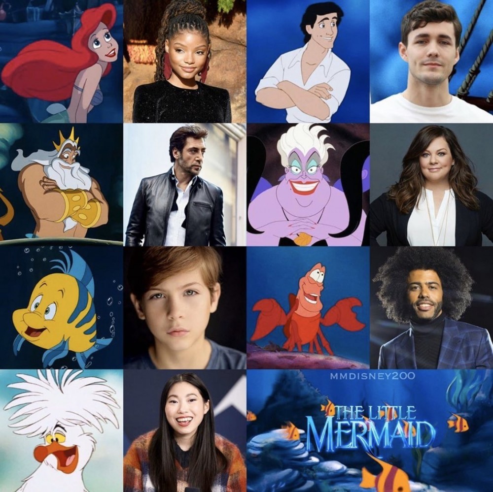 真人版美人魚選角