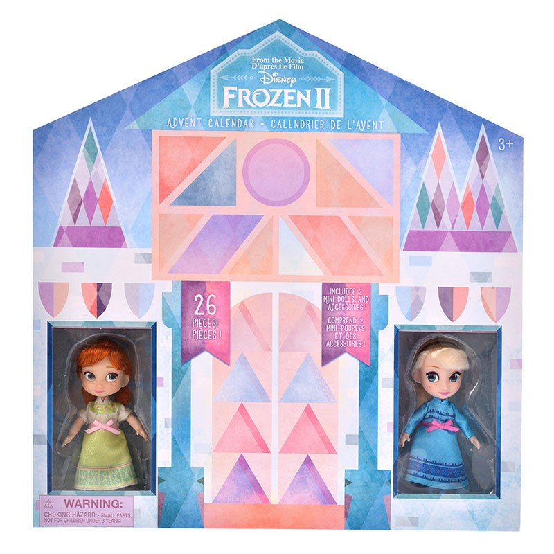 也特別地推出了 Elsa&Anna 的聖誕倒數日曆