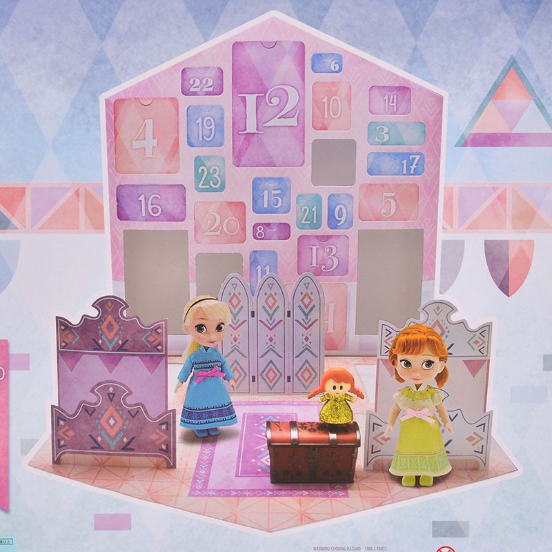 也特別地推出了 Elsa&Anna 的聖誕倒數日曆