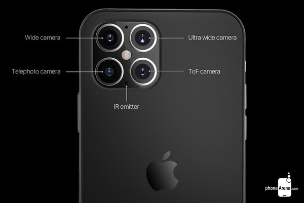當中最大的改變就是iPhone 12或會從現時的3鏡頭改為4鏡頭或更多的鏡頭設計