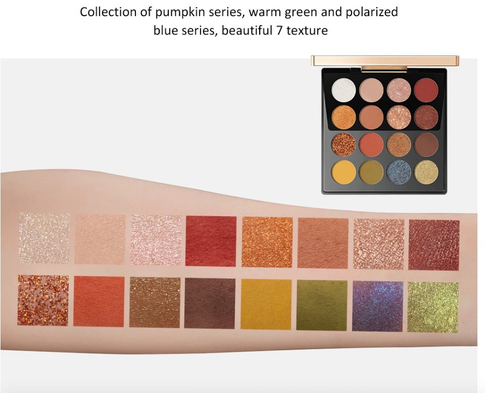 大英博物館16色眼影盤、