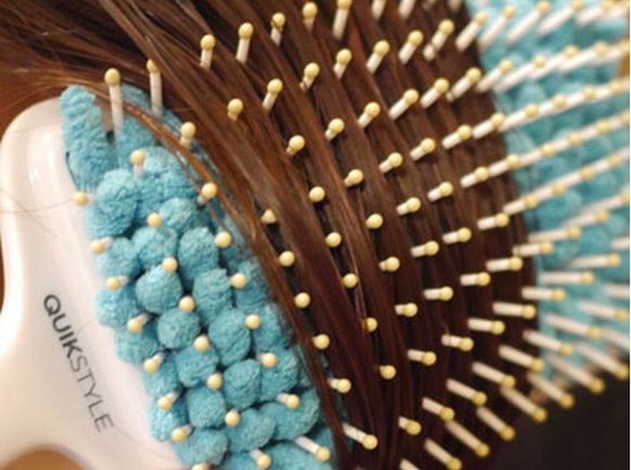 有了它，不但可以防止頭髮打結，梳濕髮都超暢順