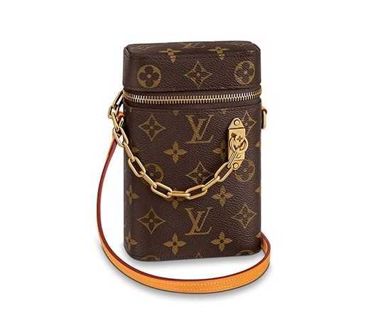 LV手機袋的大小為10.5 x 17.0 x 5.0 cm