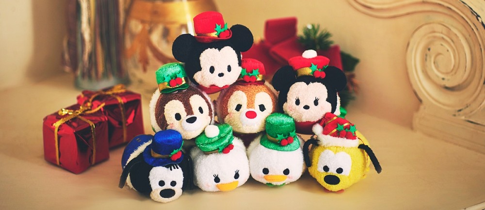 TsumTsum公仔也推出了聖誕版