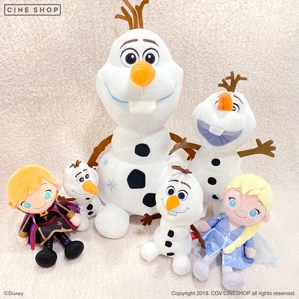 除了小白加濕器外,Cine Shop 還推出了不少《魔雪奇緣 2 》可愛商品