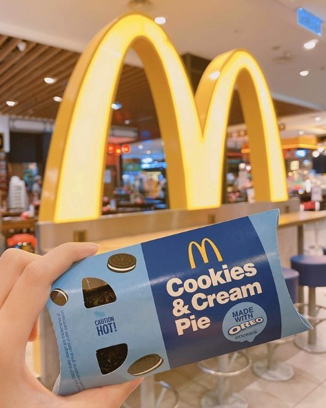 早前馬來西亞麥當勞推出的限定的超香濃Oreo批